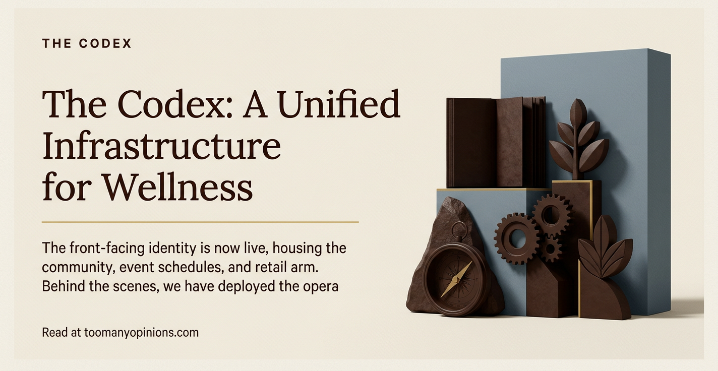 The Codex: A Unified Infrastructure for Wellness