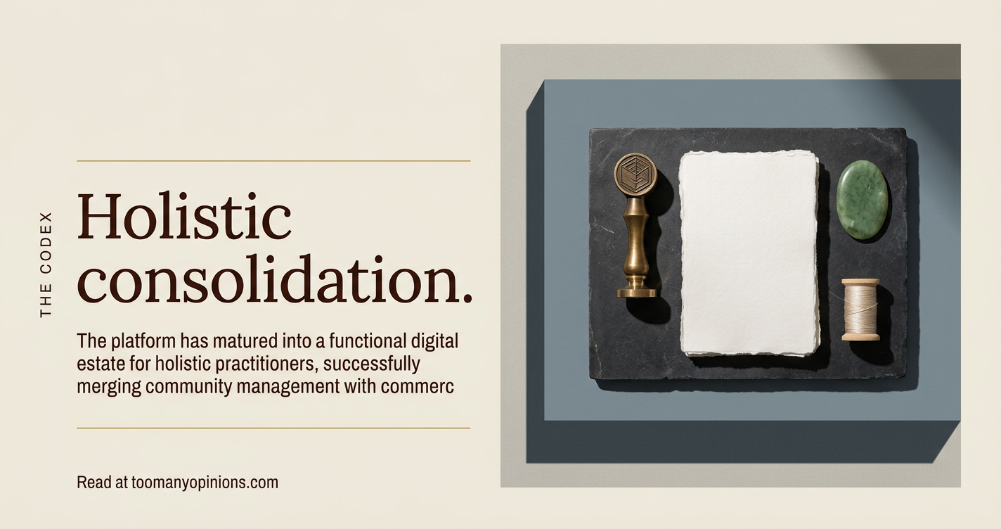 Holistic consolidation.