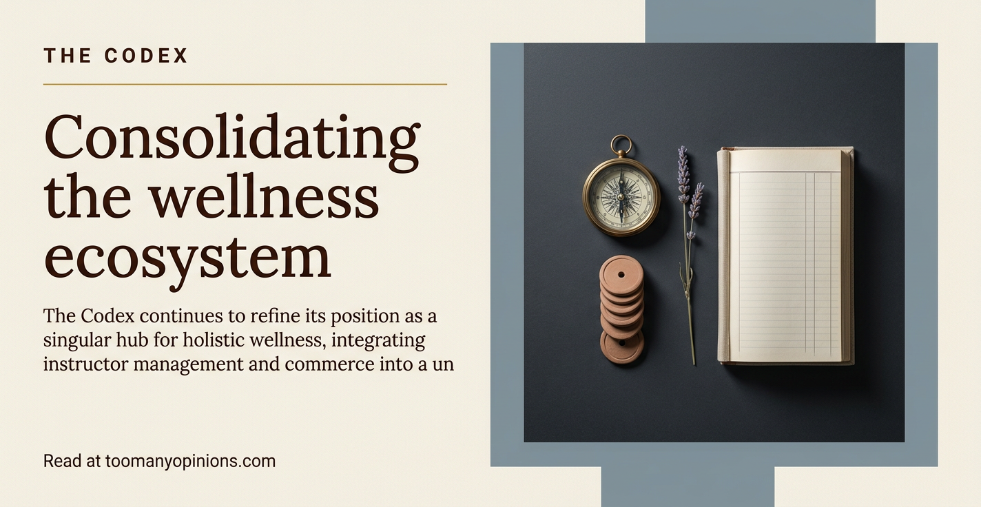 Consolidating the wellness ecosystem