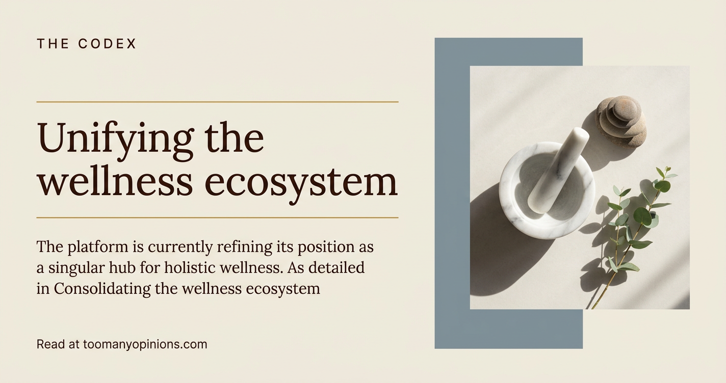 Unifying the wellness ecosystem