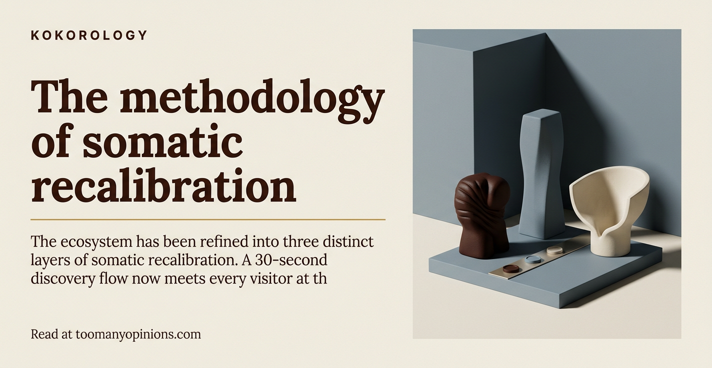 The methodology of somatic recalibration