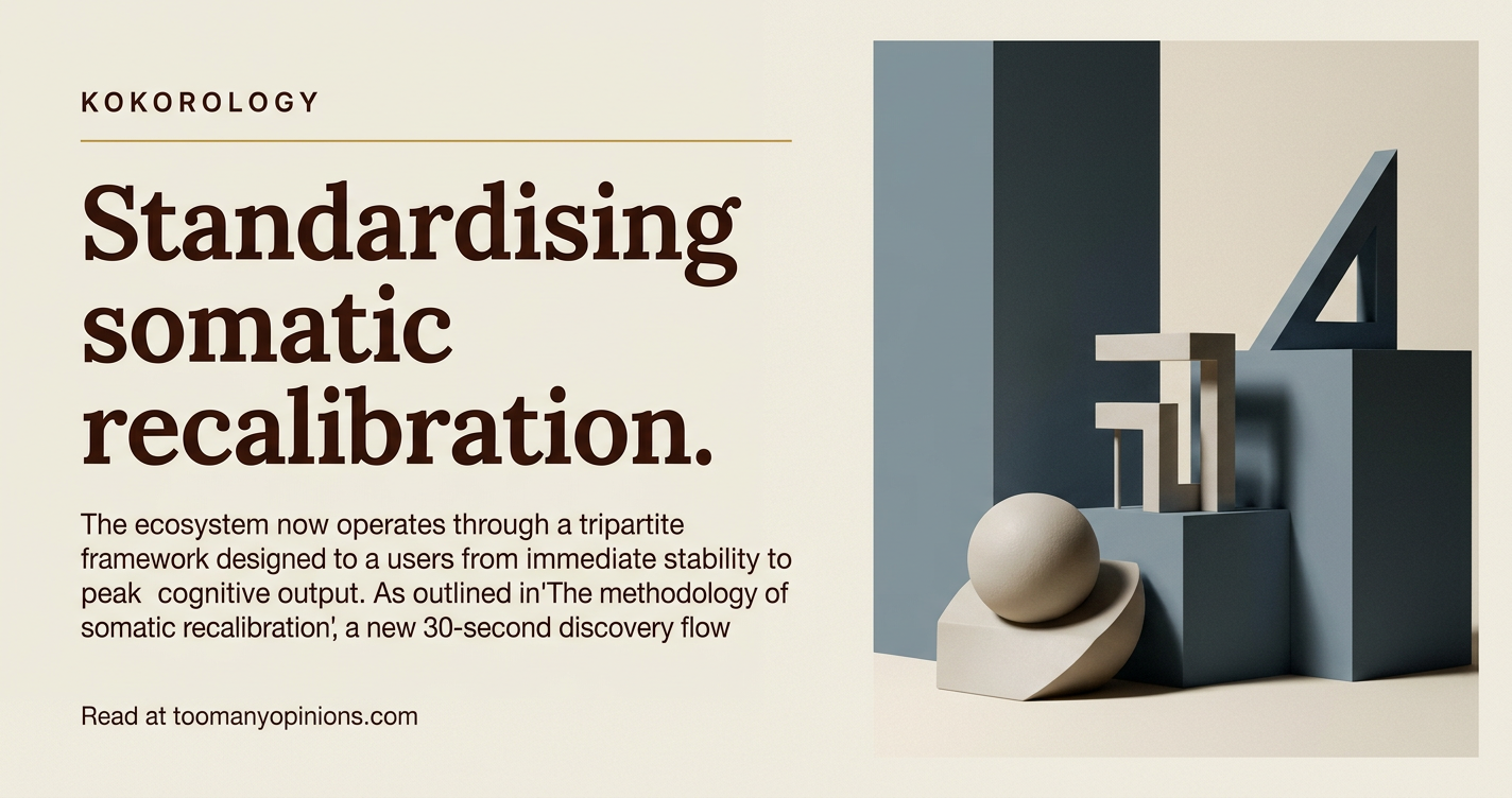 Standardising somatic recalibration.