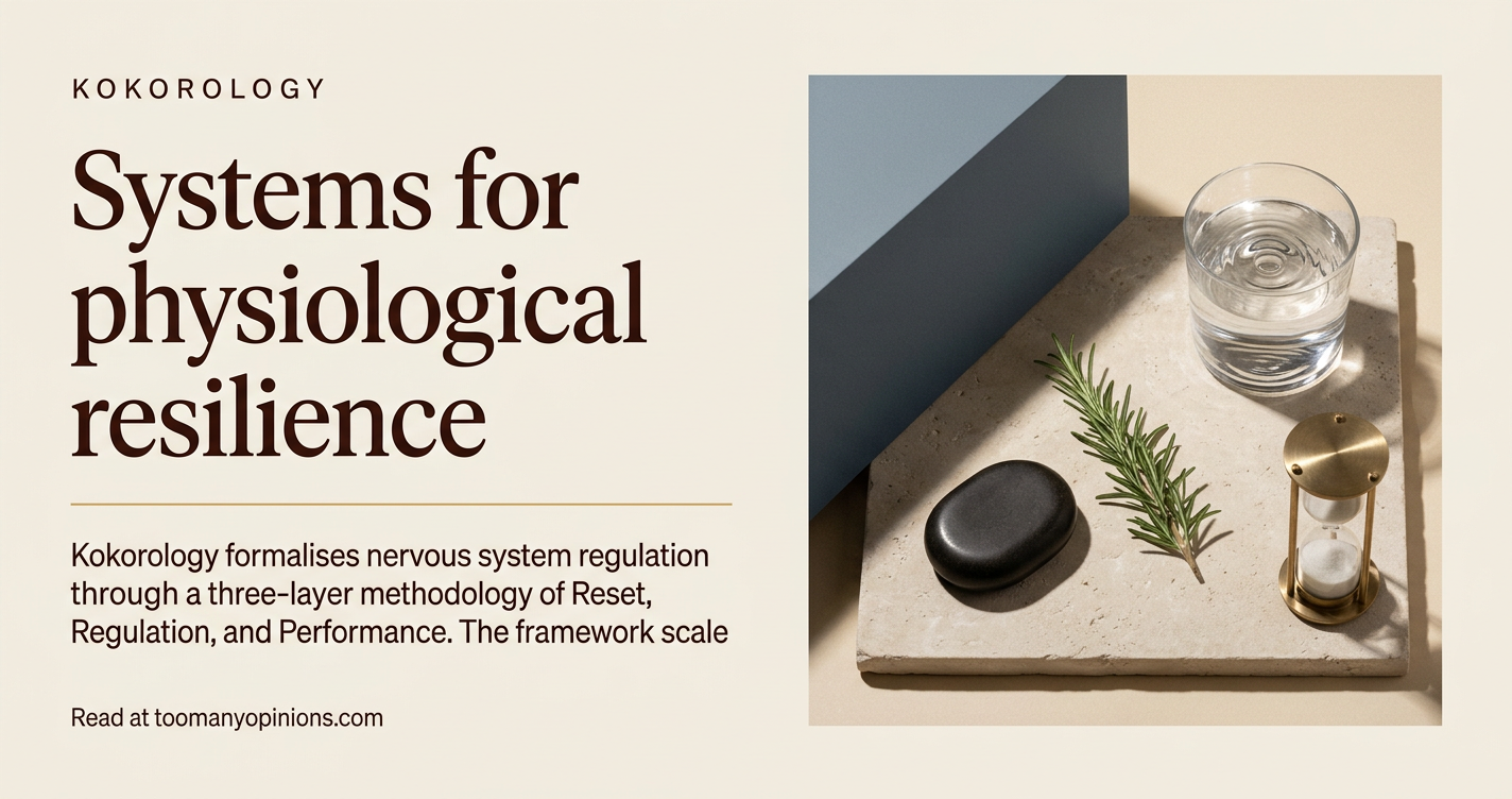 Systems for physiological resilience