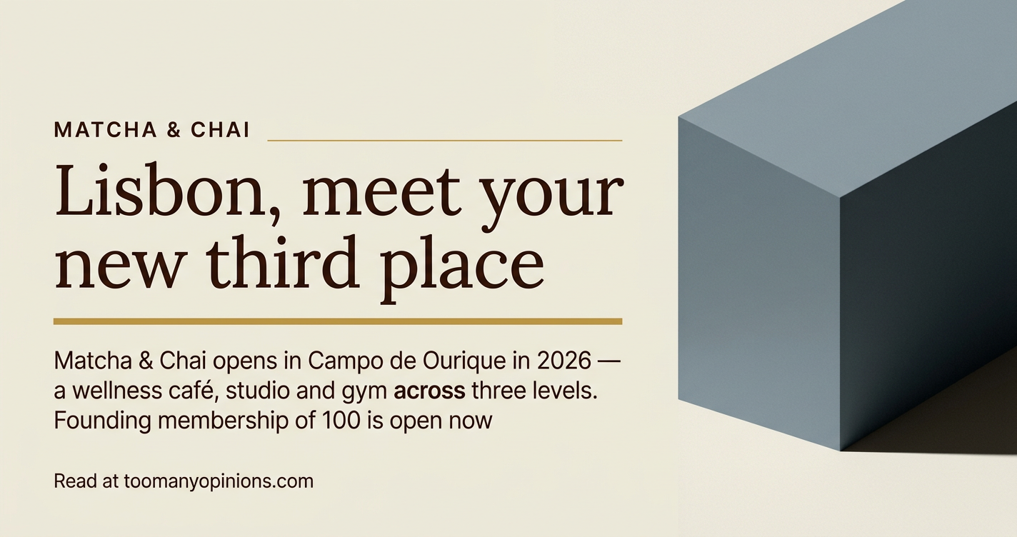 Lisbon, meet your new third place