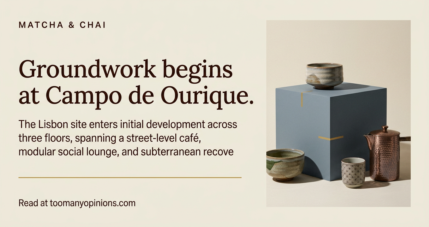 Groundwork begins at Campo de Ourique.