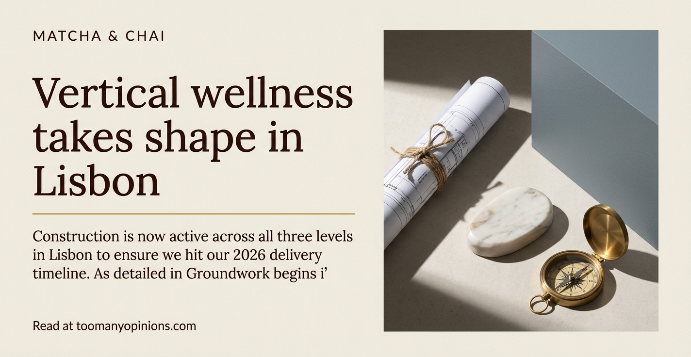 Vertical wellness takes shape in Lisbon