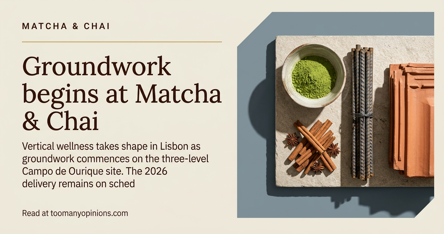 Groundwork begins at Matcha & Chai