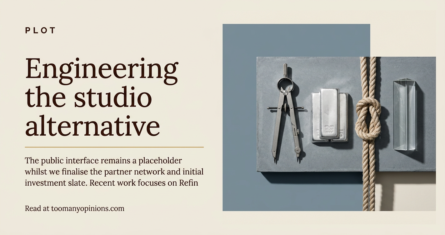 Engineering the studio alternative