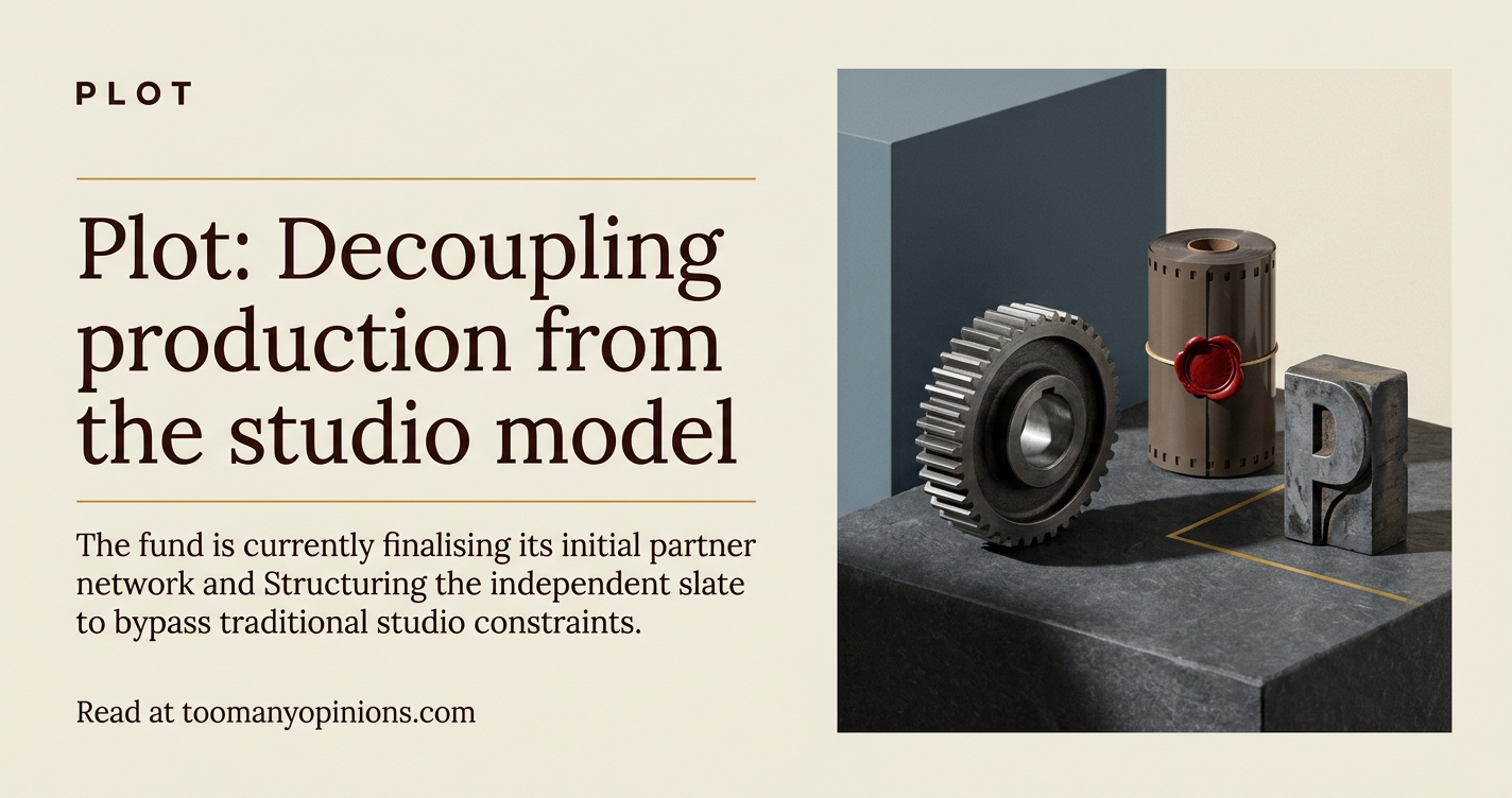 Plot: Decoupling production from the studio model