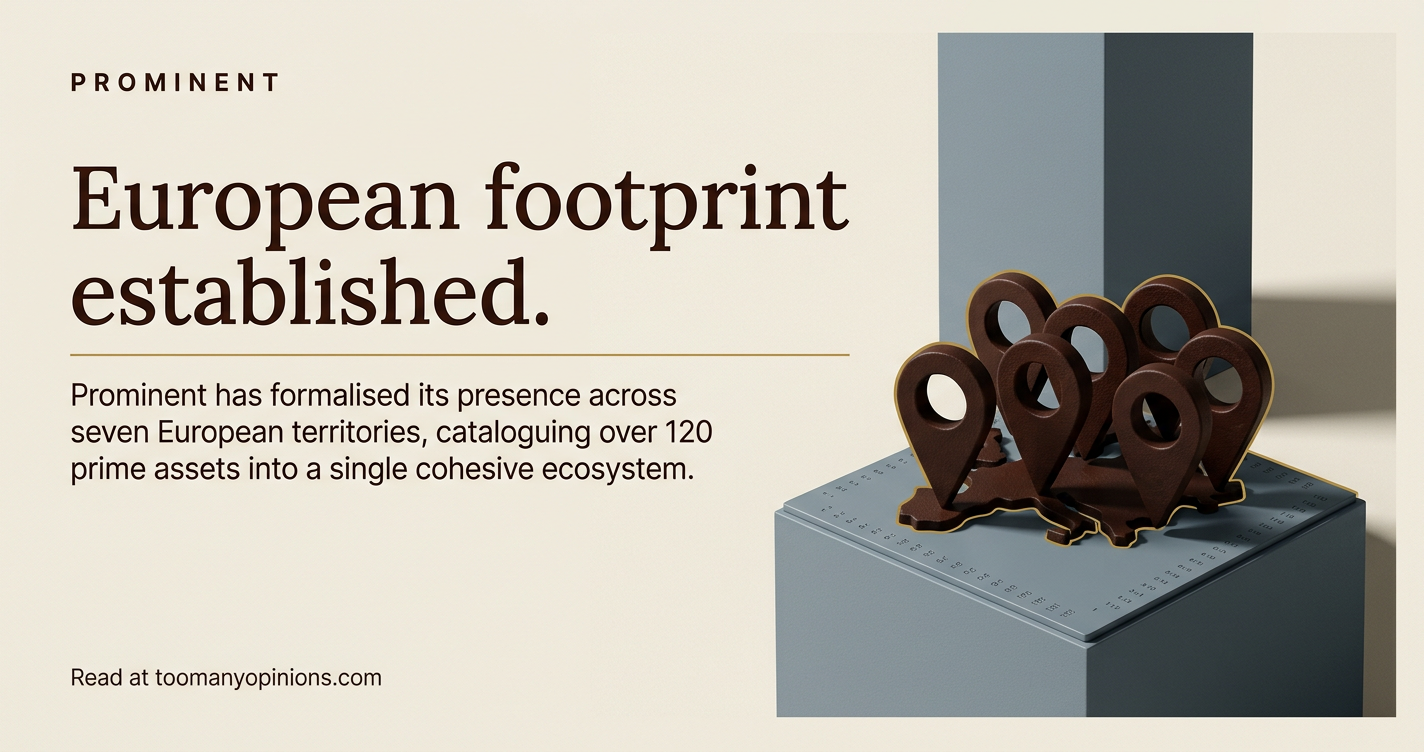 European footprint established.