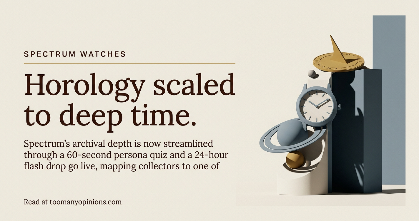 Horology scaled to deep time.