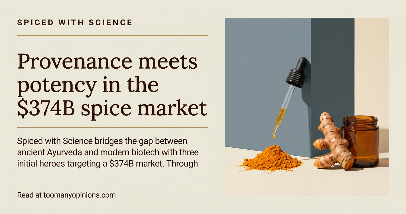 Provenance meets potency in the $374B spice market