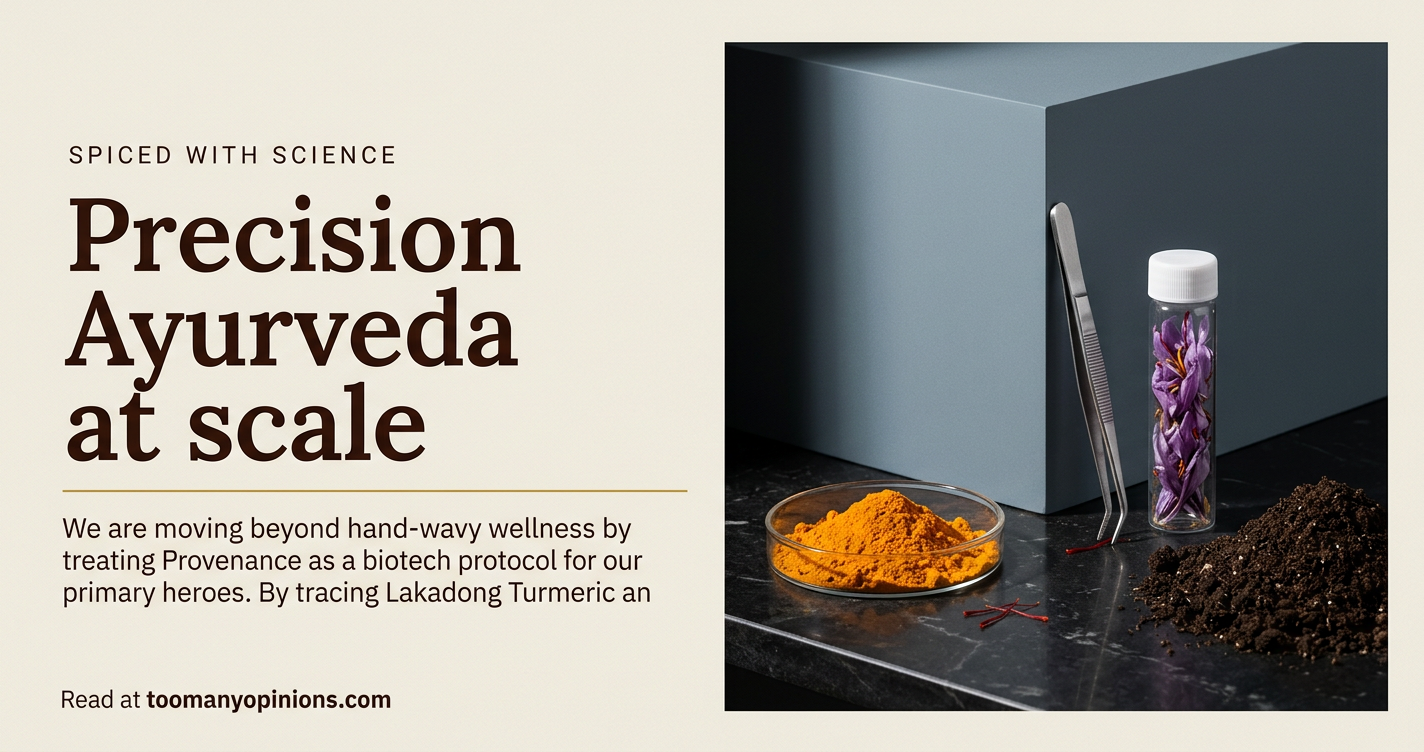 Precision Ayurveda at scale