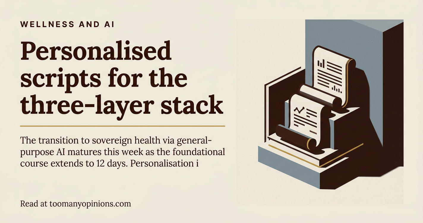 Personalised scripts for the three-layer stack