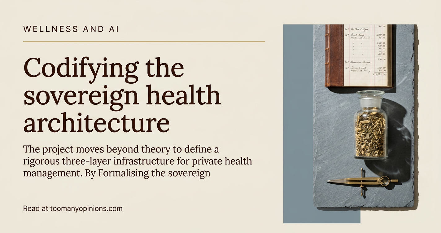 Codifying the sovereign health architecture