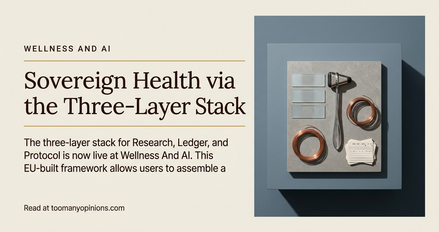 Sovereign Health via the Three-Layer Stack