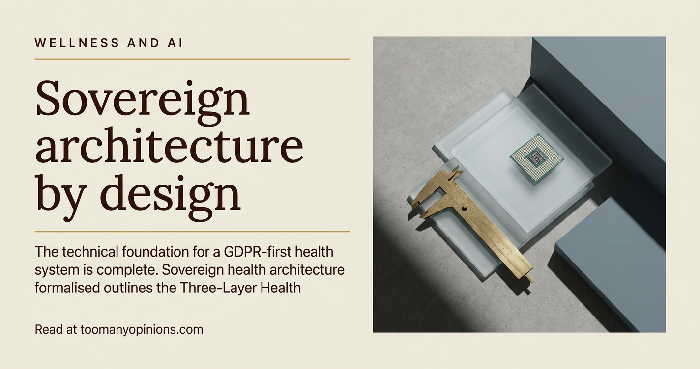 Sovereign architecture by design